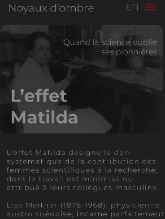 Portrait de Lise Meitner