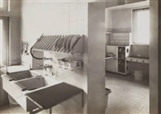 Intérieur Bauhaus attribué à Walter Gropius